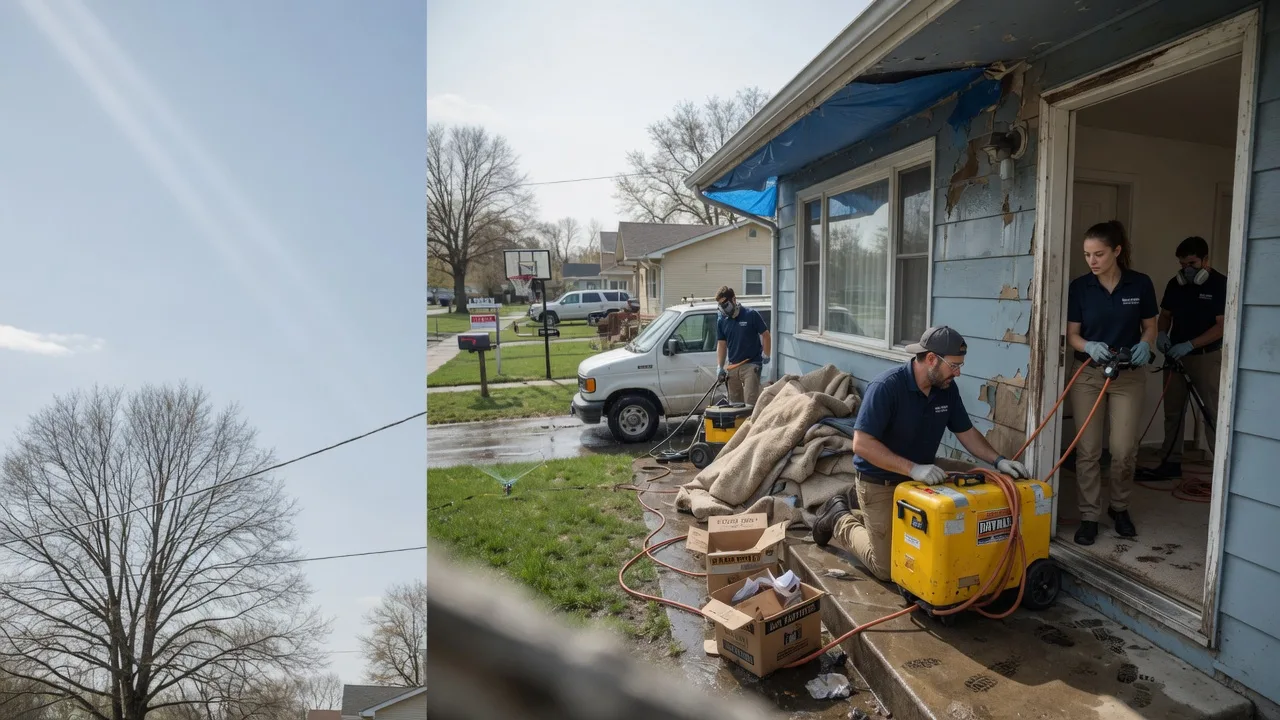 Basement Flood Cleanup in Altoona, WI near me